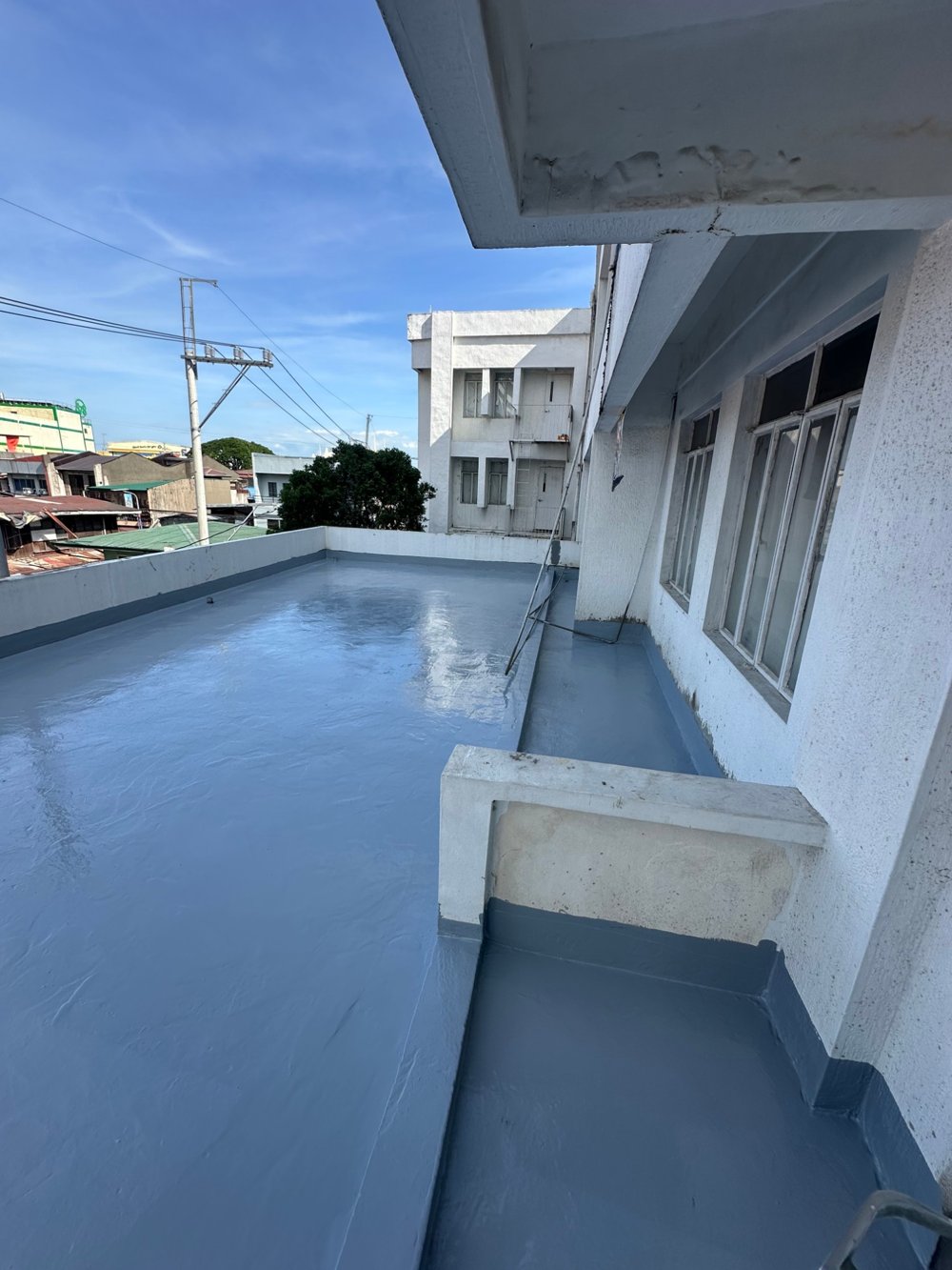 Rooftop waterproofed with Archi Shield